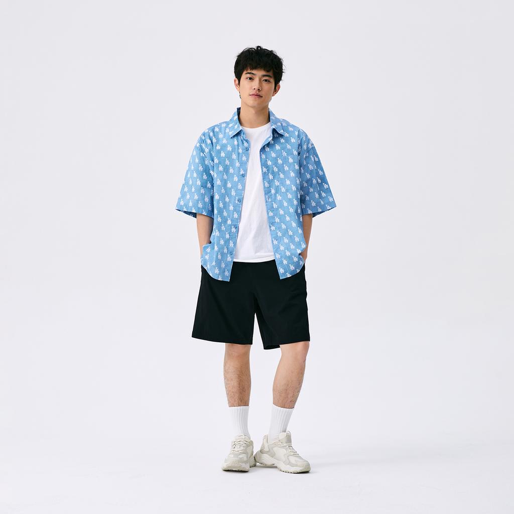 New MLB New York Yankees Anti Slip Wear Resistant Low Top Chunky Sneakers Unisex Ivory 3ASHW075N-50CRS