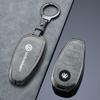 ABCD1 Zinc Alloy Car Smart Key Case Cover Keychain Shell for VW Volkswagen Touareg 2011 2012 2013 2014 2015 2016 2017 2018 Accessories