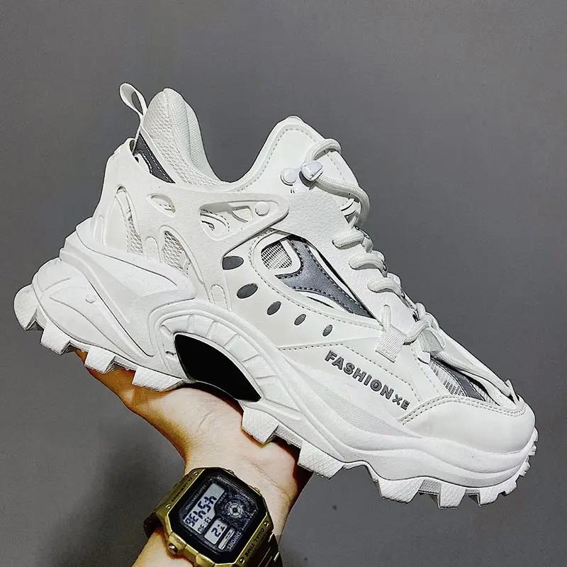 Fashion Fashion Mens Sneakers Breathable Damping Sports Casual Thick Sole Running Shoes Trainers Sport Platform Sneakers