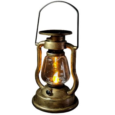 Luzes Solares Penduradas para Exterior Lanternas Retrô Alimentadas por Energia Solar Lanternas de Paisagem Brilhantes Lâmpada Decoração para