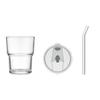 MidOcean Sip Straw Glass 400ml Tumbler