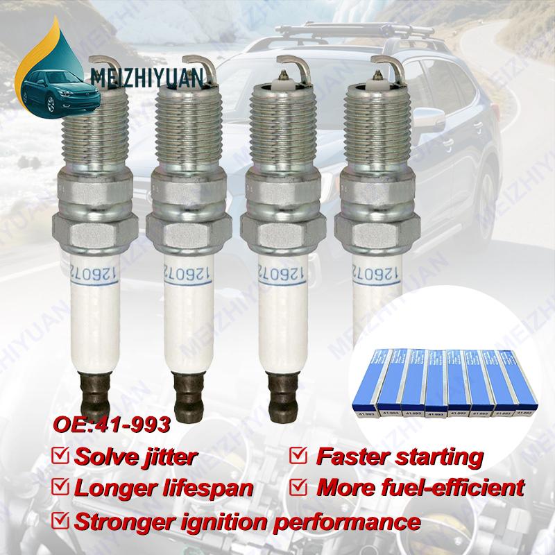 4-8 Stück 41-993 Iridium-Zündkerze passend für Chevrolet Astro Blazer Express Silverado GMC Sierra Savana Safari 19256067 41193