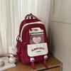 Korean Style Women's High School Backpack - Large Capacity Shoulder Handbag
