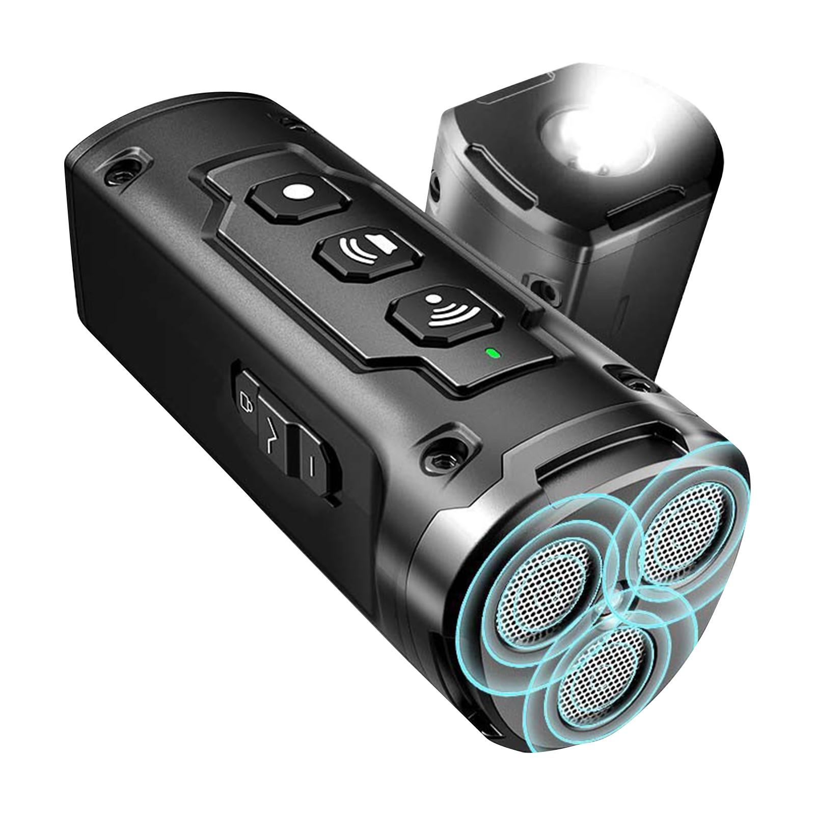 

Защита от лая собак - Инструмент для дрессировки собак с 3-кратными излучателями Сверхдальний радиус действия - Средство от лая собак и устройство для лая для собак - One Size чёрный