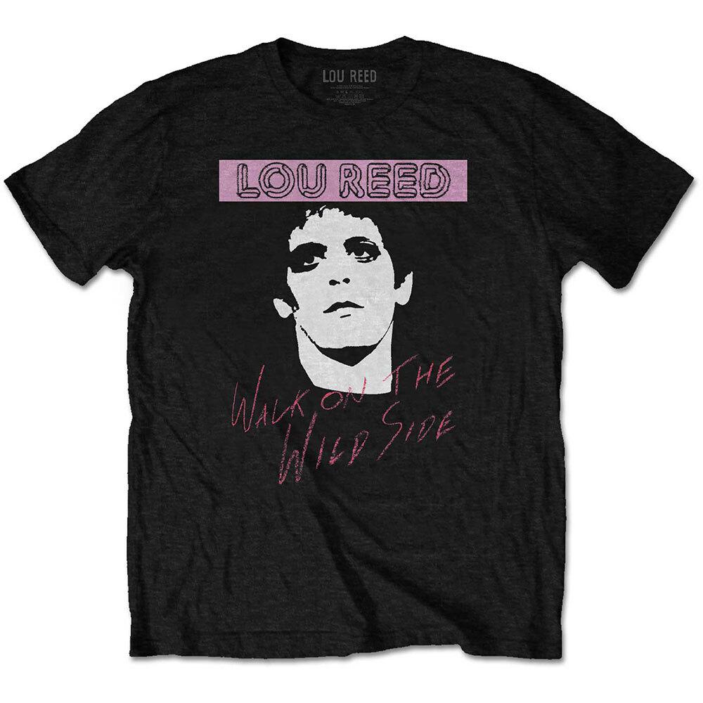 Lou Reed Walk on The Wild Side Official Merchandise T-shirt MLXL New S