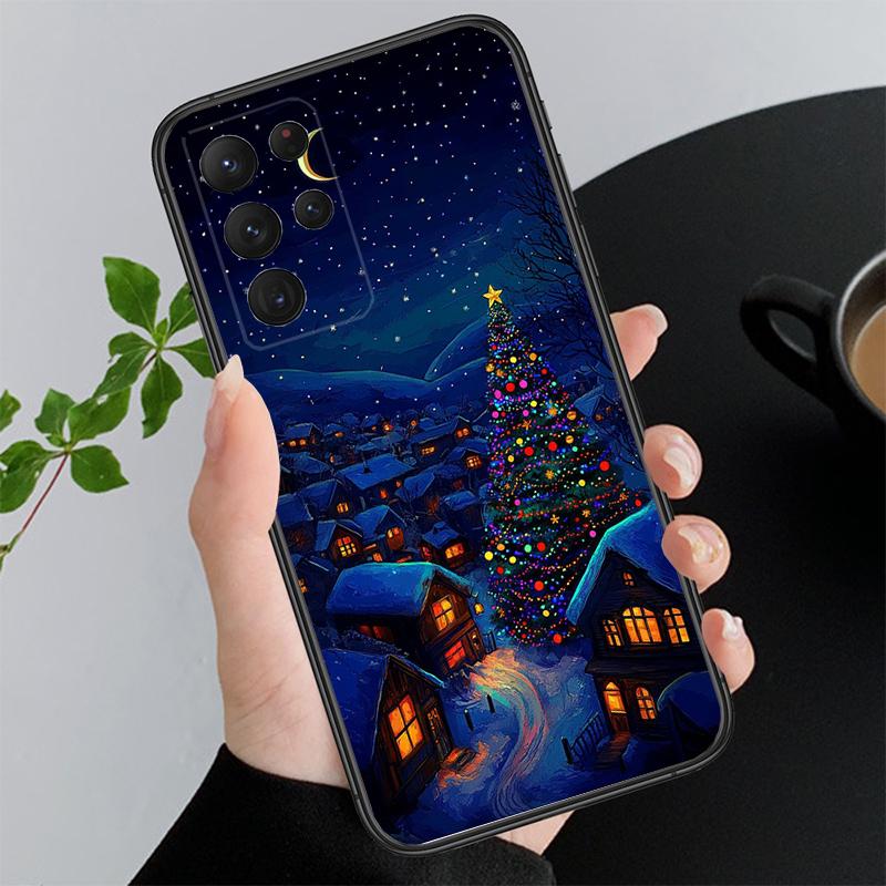 Christmas Tree Ball Phone Case For Samsung A55 A16 A56 A36 A35 A15 A53 A54 A33 A34 A25 A05S A52 A52S A14 A24 A26 A71