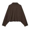   European and American Style New Women's Fashionable Stand-collar Pilot Jacket with High-waisted Straight-leg Pants