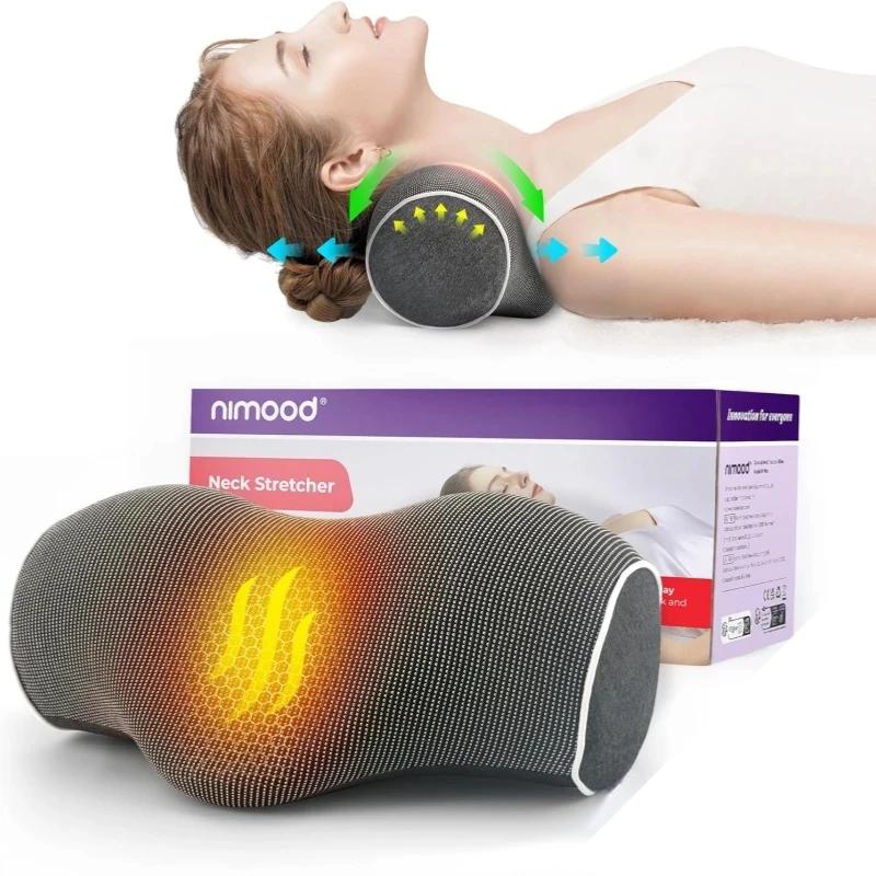 Neck Pillow Slow Rebound Memory Cotton Pillow Shaped Relaxing Cervical Partition Memory Neck Pain Relief Sleeping Pillow