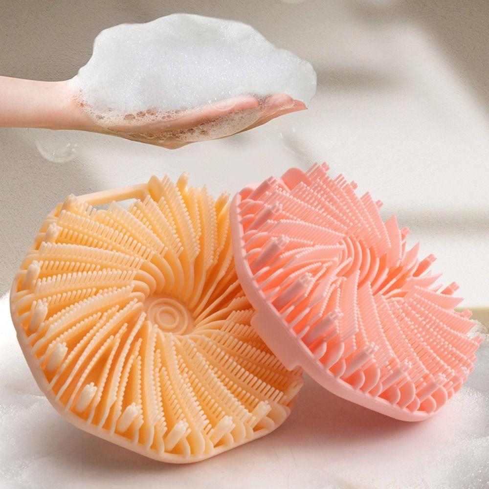 Silicone Silicone Body Scrubber Gentle Silicone Body Brush  Bath Tool