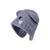 Women Autumn Winter Warm Thicken Ear Protector Hat Cold Velvet Fisherman Hats Sweet Cute Bear Knitted Wool Cap