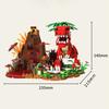 Non-Toxic Moc Jurassic Series Tyrannosaurus Rex Dinosaur Building Blocks Cute Pterosaur Brachiosaurus Bricks Toys Children Birthday Gifts