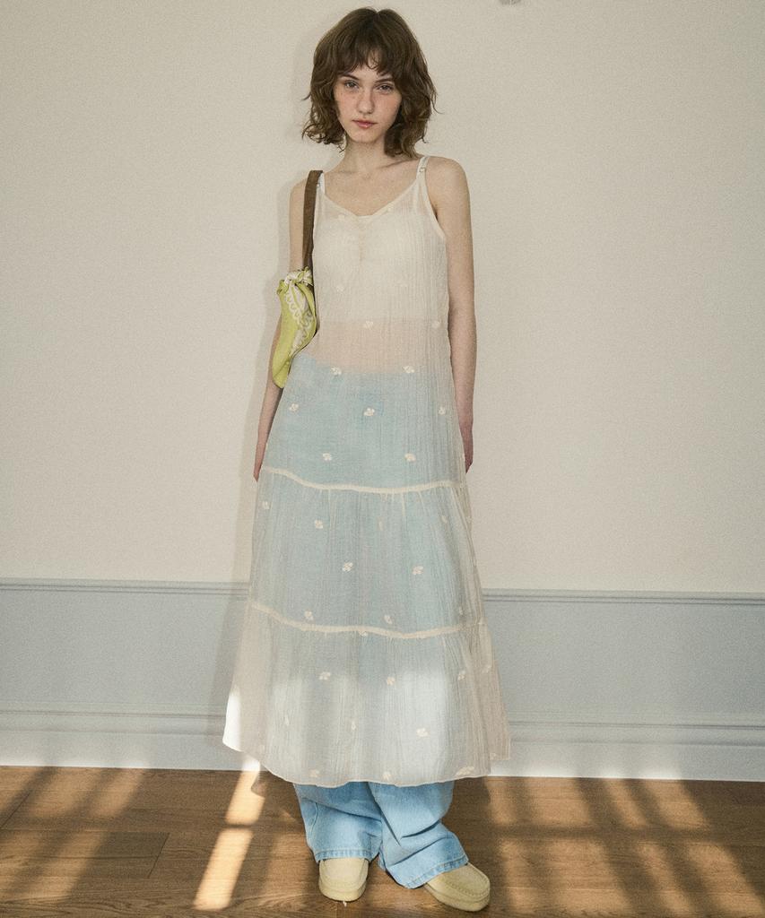 Aueonoseuteljia Flower Lace Layered Dress_Ivory(Oc25-Ops02)