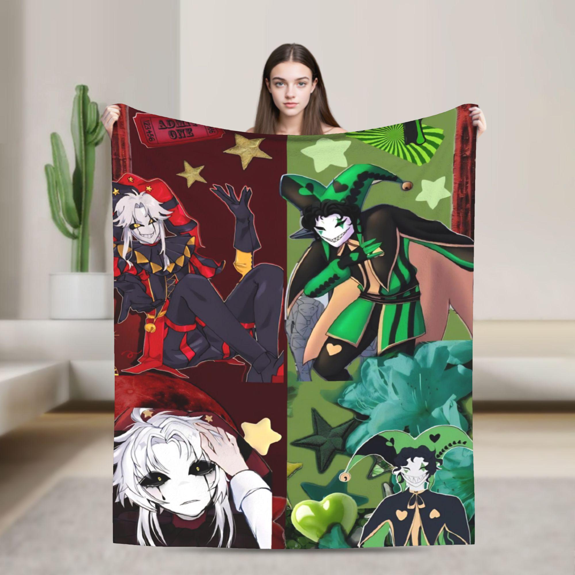 

Super Soft The Freak Circus Throw Blanket Premium Fleece Flannel Lightweight Bed Blanket Cozy Warm Blankets All Season Use 100x150cm