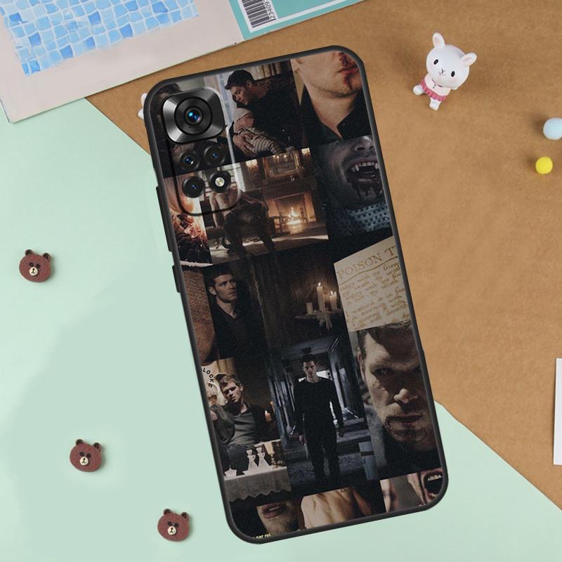 Klaus Mikaelson Vampire Diaries Case For Xiaomi Redmi Note 14 13 12 9 10 11 Pro 10S 11S 12S Cover For Redmi 13C 10C 12C 14C