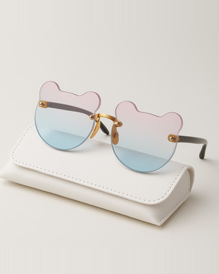 Mode Outdoor Kinder Brille Kinder Sonne Sonnenbrille Bär Form Trendy Mädchen Cartoon Brillen Shades Fahrer Anti-Glare Jungen