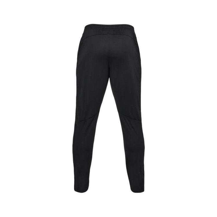 Under Armour Knitted Sweatpants Men's Black Moderate Cuffed Pants 1313201-002