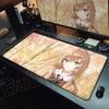 Große Erweiterte Laptop-Tastaturmatte Heiße Anime Hololive Kawaii Nanashi Mumei Mauspads Verriegelungskante PC-Gaming-Zubehör Weicher Teppich