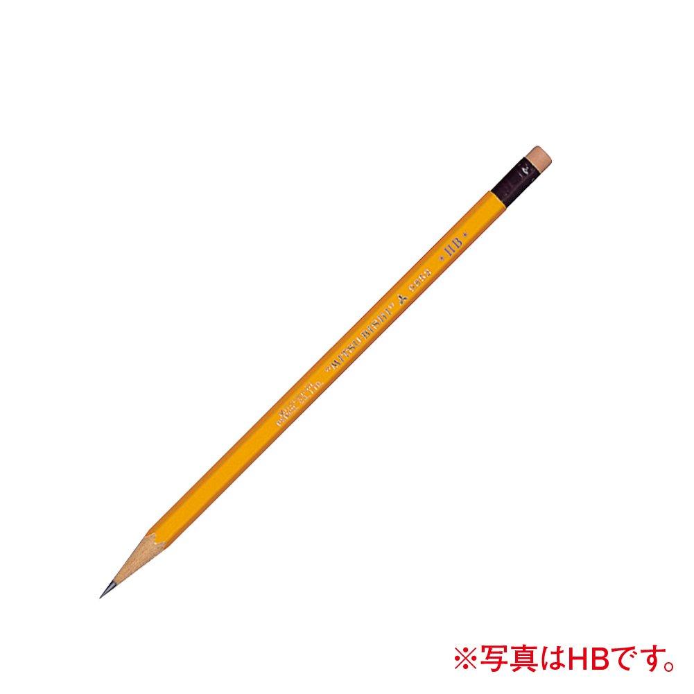 Mitsubishi Pencil with Eraser B 12-Pack K9852B - Ideal for Smooth Writing