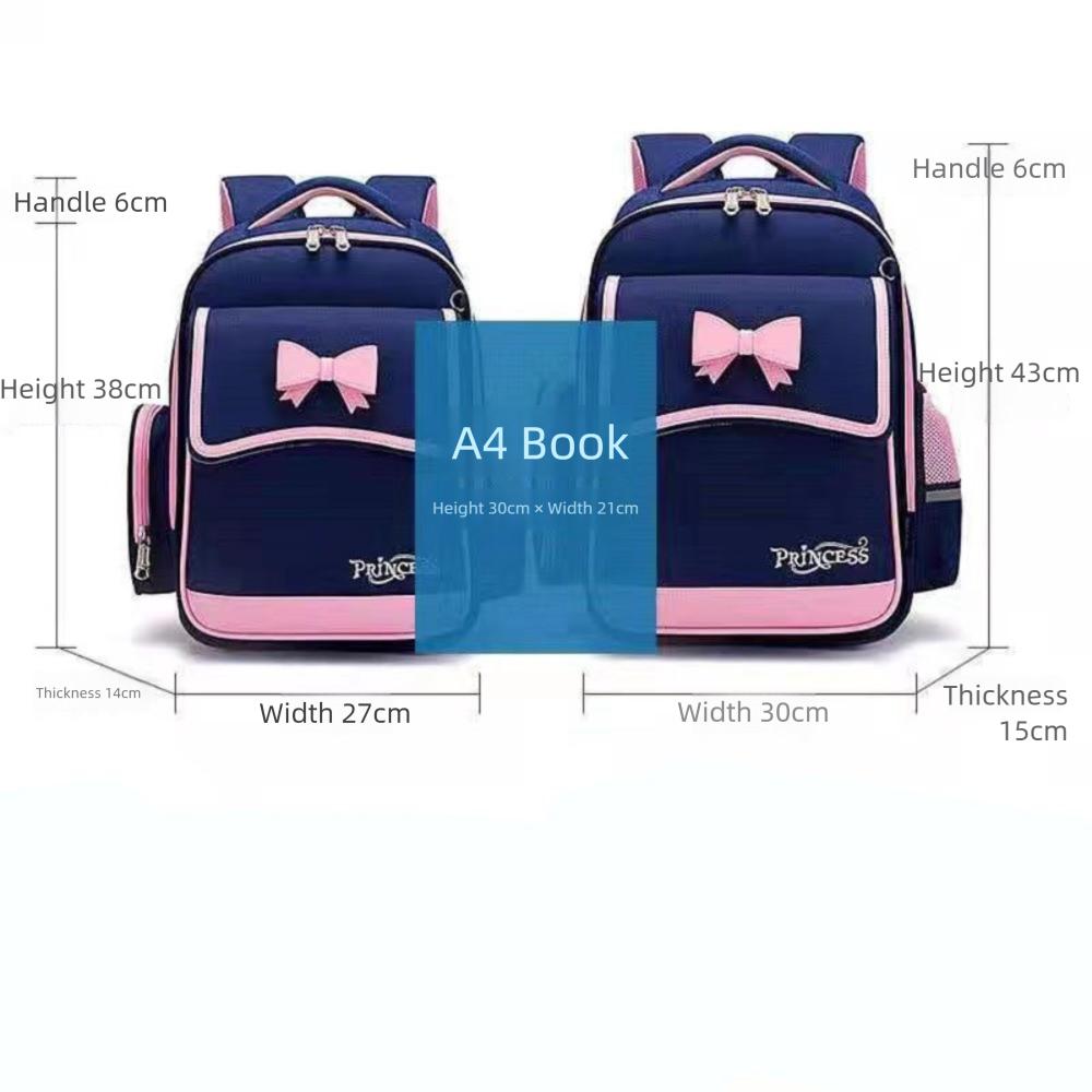 New Waterproof Backpack Spine Protection Large Capacity School Bag Load Reduction Lightweight Shoulder Bag Unisex