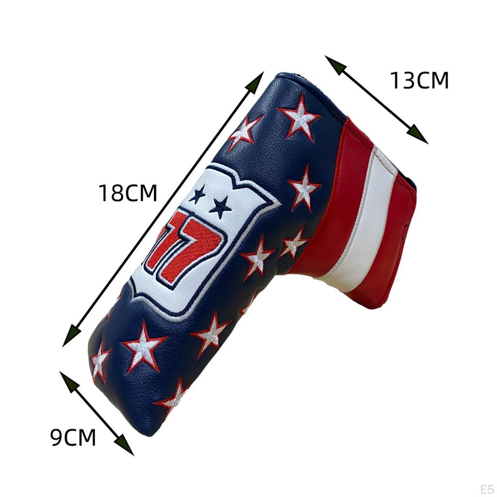 Golf Club Headcover Practice Compact Shaft Protective Putter Head Cover