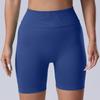 Seamless V-Back Peach-Lift Yoga Shorts for Summer Fitness