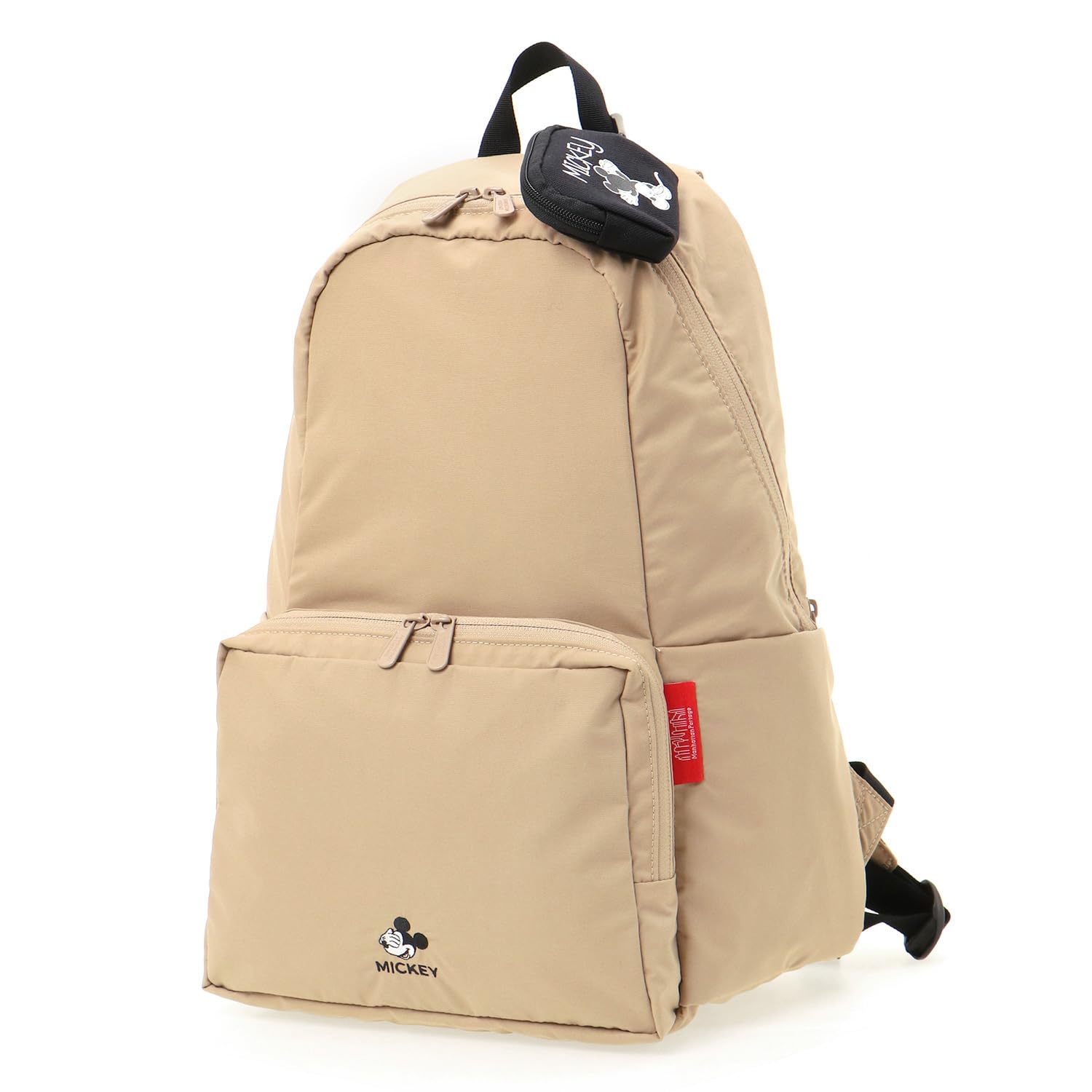 

Genuine Backpack MP2202TASMIC24 One Mile Backpack 24 Mickey Beige M [Manhattan Portage] [Official] / бежевий