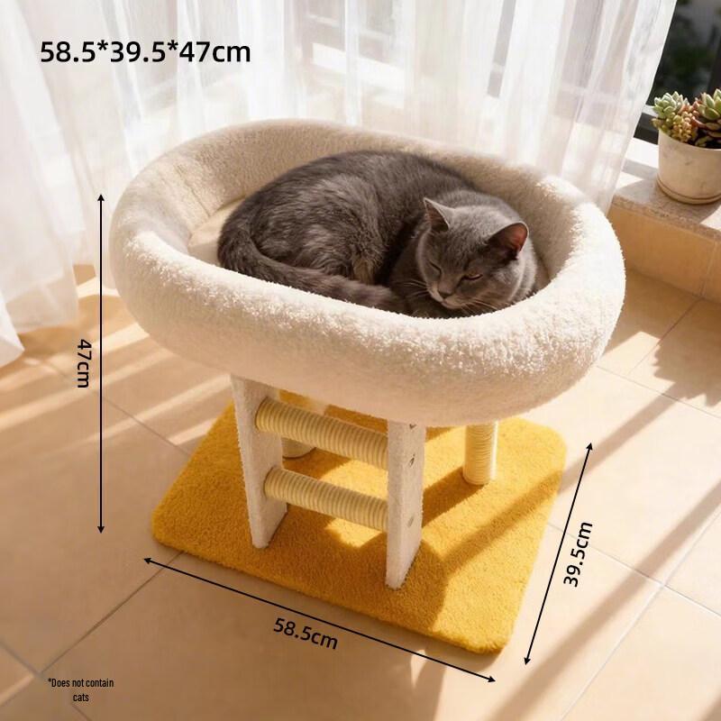 Meowliss Small Cat Tree with Sisal Scratching Post