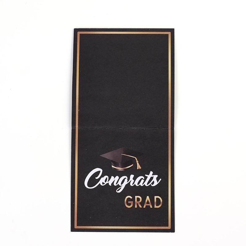 2026 Commemorative Graduation Card 3D Paper Sculpture Greeting Card with Envelope for Commencement Celebration