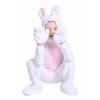 Kids Boys Girls Velvet Rabbit Animal Hooded Jumpsuit Halloween Cosplay Costumes School Stage Drama Show Performance Role Play Outfits
