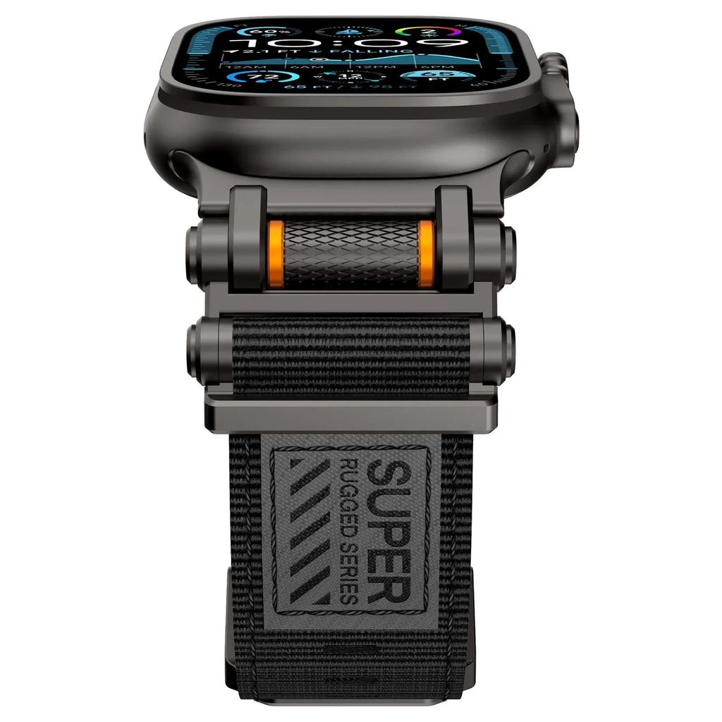 Roller-Armband für Apple Watch Ultra 2 Armband 49mm 44mm 45mm 42mm 46mm Nylon-Schlaufe Armband Für IWatch Serie 10 9 8 7 6 4 SE Armbänder