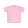 Balenciaga Chinese Valentine's Day Drop Shoulder Sleeve T Shirt Women's Pink 612965TMVL45504