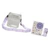 Instant Camera Case Kit Shoulder Strap Sticker Camera Case Durable Camera Protective Clear Case for Instax Mini 12