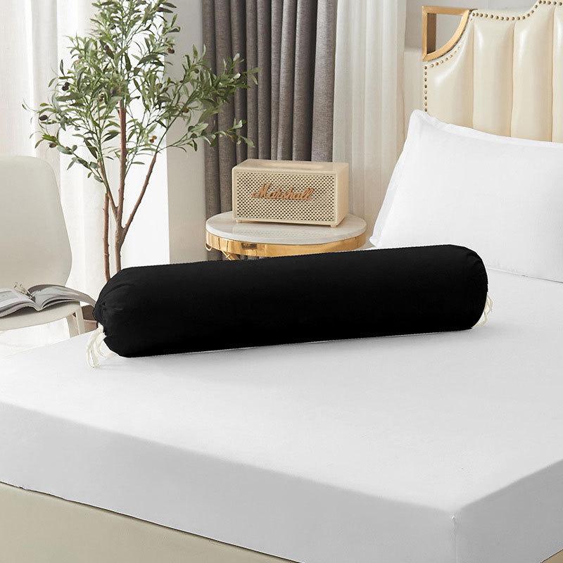 Solid Color Cylindrical Body Pillowcase for Hotels