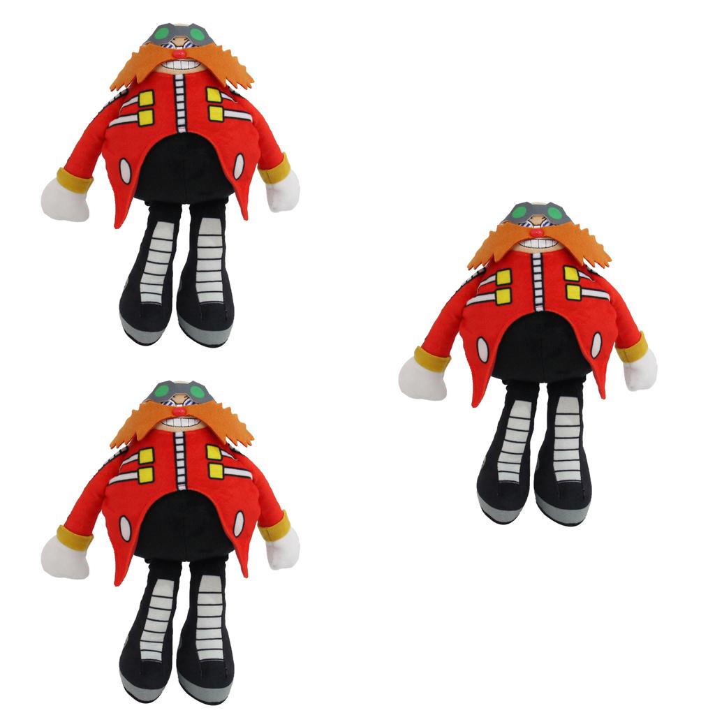 Sonic The Hedgehog 12 Inch Plush Classic Dr Eggman Soft And Cuddly Toy For Kids