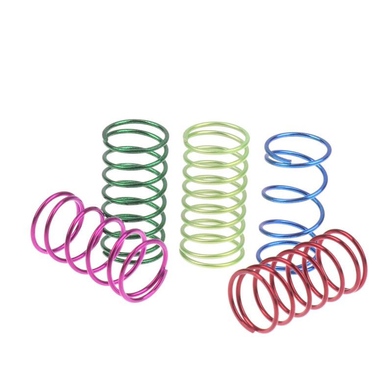 5 Pairs 1/10 Scale Colorful Shock Absorber Springs For RC Car Universal 10pcs Model Hobby Drift On Road Racing Universal Fit