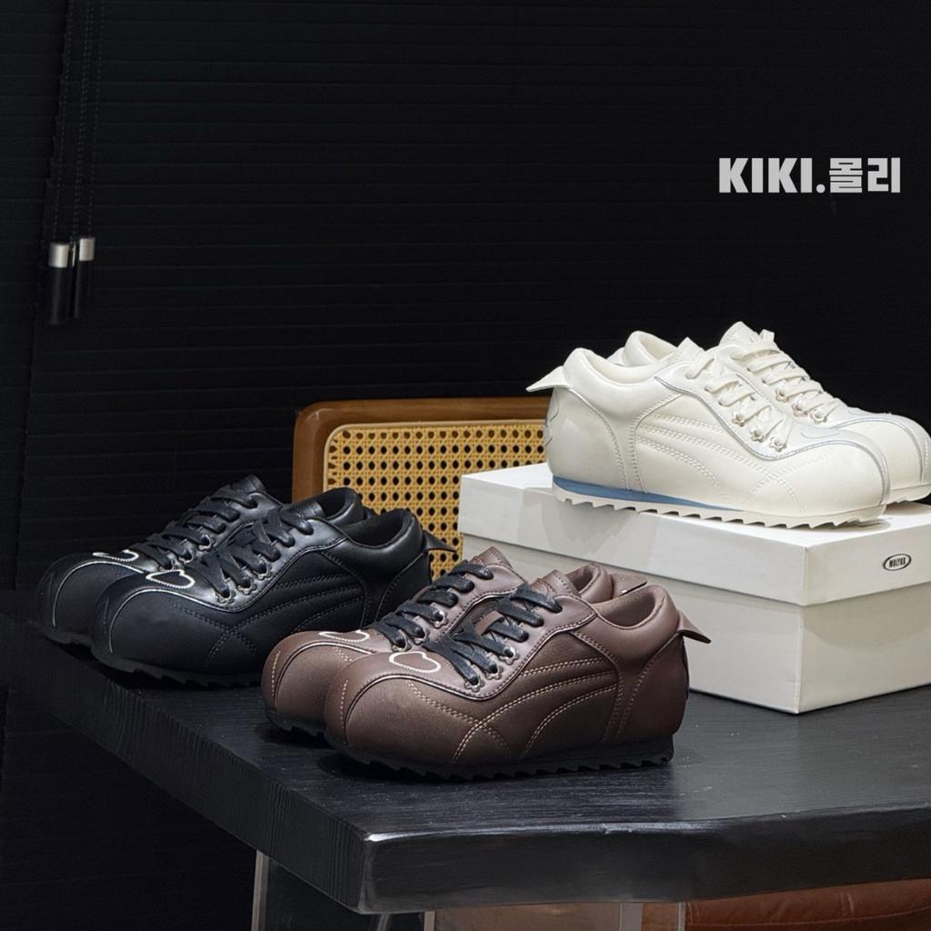 Inner height increase American retro Forrest Gump shoes 2025 summer new thick-soled ugly cute big head shoes leather casual sports shoes