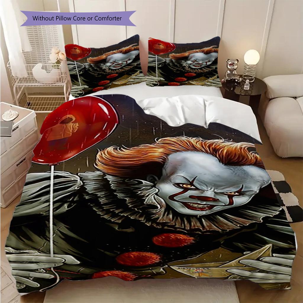 It Chapter Two Teaser Poster Threepiece Set 1 Duvet Cover 2 Pillowcase Without Core Christmas Birthday Gift Bedding Set