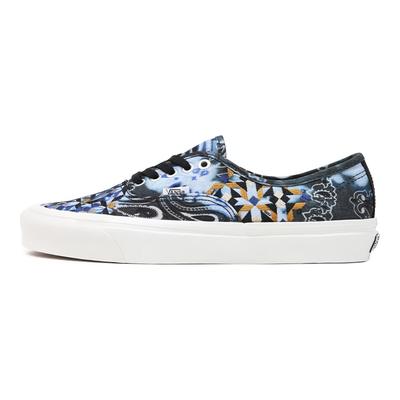 Authentic 44 DX Mixed Mosaic Unisex Sneakers Multi-Color Black VN0A54F2BLK