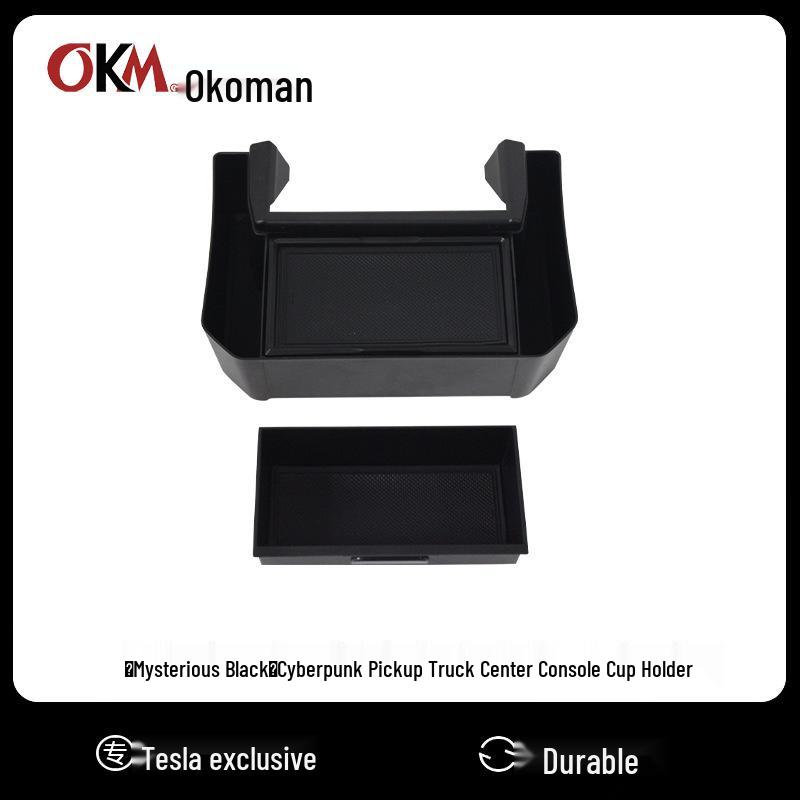 Tesla Cybertruck Center Console Expansion: Multi-functional Storage Box & Accessories Middle of Seat