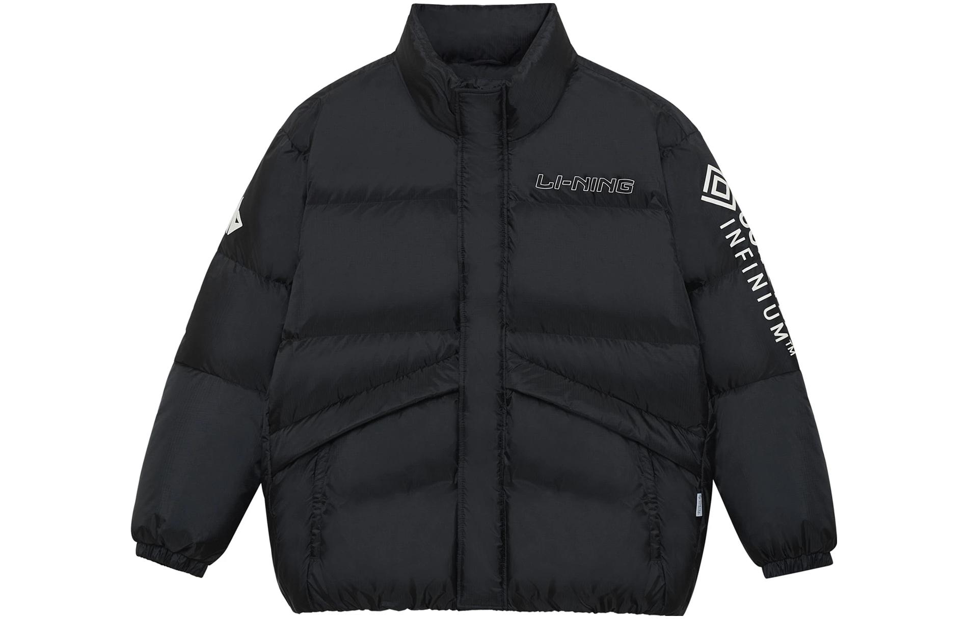 Li Ning Professional Basketball Collection Down Jacket Men s Black AYMS243-1 S
