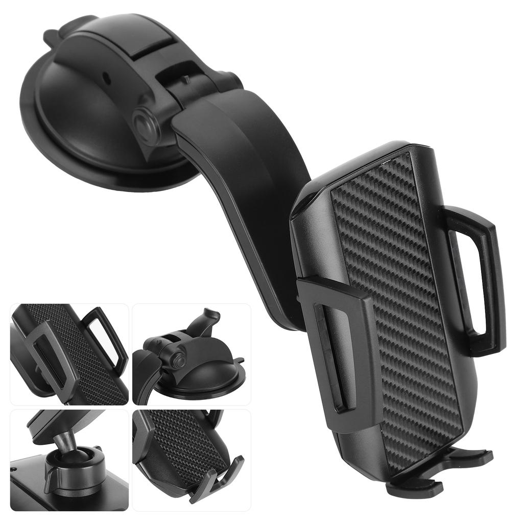 Car Phone Holder 360 Degree Rotation Cellphone Stand GPS Mount Adjustable Paste Bracket