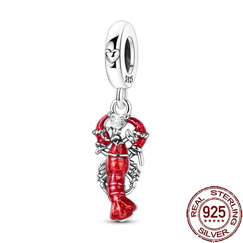 New Charms Copper Cute Animal Pets Charm Beads Fit Snake Chain Bracelet Necklace Women Diy Jewelry