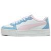 Skye Höhe Steigernd Niedrige Skateboard-Schuhe Damen Weiß Blau 397076-03