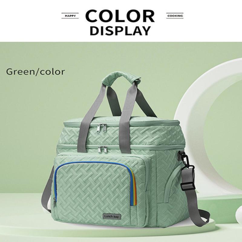 Handun Double Layer Lunch Bag