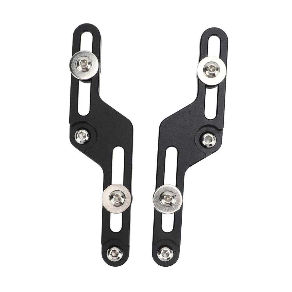 Motorcycle Windscreen Windshield Mount Bracket Kit Replacement for SUZUKI V‑STROM DL650 2017‑2020 Black