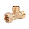 4 Inch Brass Water Heater Fitting Solar System Elbow Connector With Quick Installation For Home Plumbing