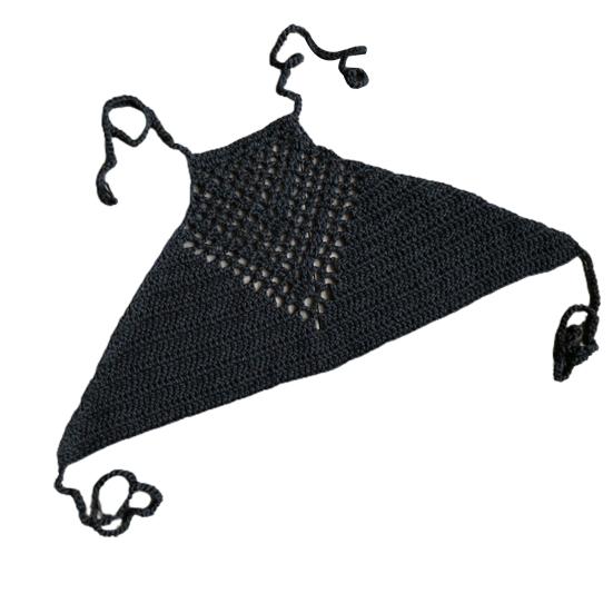 Swimming Top Crochet Knit Boho Backless Bikini Cami Swimming