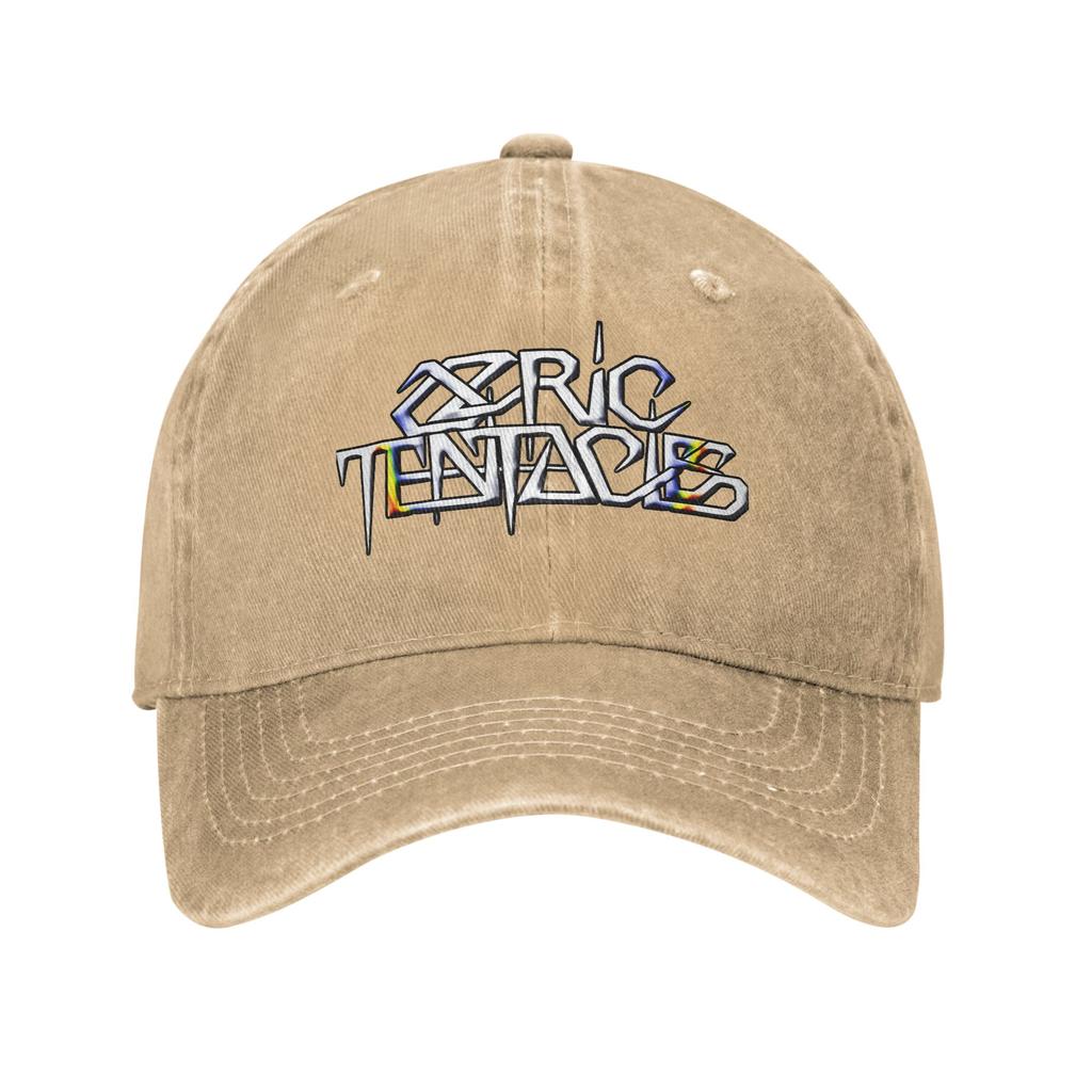 The Ozric Tentacles Rock Band Lazy Style Baseball Cap Uv Protection Travel Denim Baseball Cap