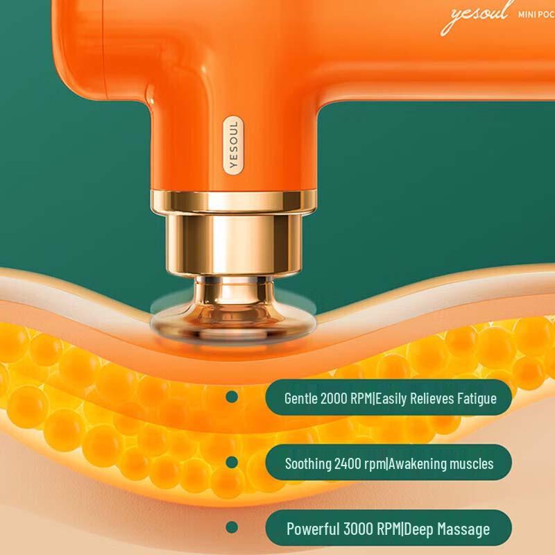 YESOUL Mini Percussion Massage Gun CN plug (adapter included)