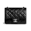Classic Flap CF Lambskin Crossbody Bags Mini Women's Black A35200-Y01480-94305